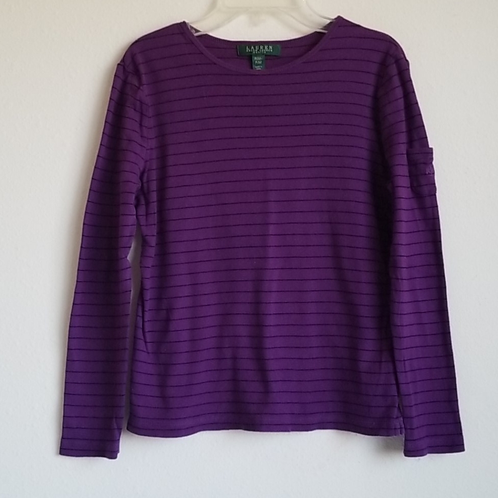 Lauren Ralph Lauren Petite Long Sleeve Shirt